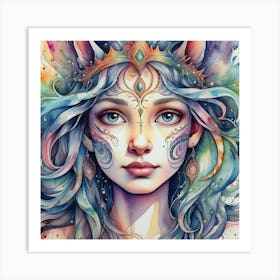 Mermaid 12 Art Print