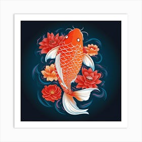 Koi Fish 6 Art Print