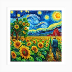 Sunflowers Art Print