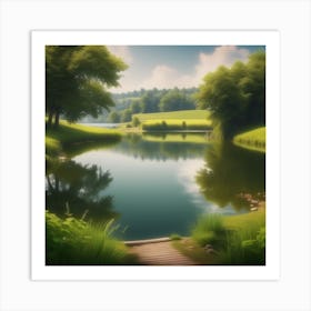 Landscape - Landscape Stock Videos & Royalty-Free Footage 25 Art Print