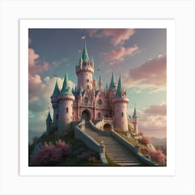 Disney Castle Art Print