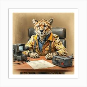 Cheetah 9 Art Print