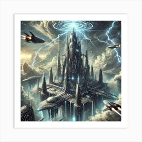 Tempest Citadel Art Print