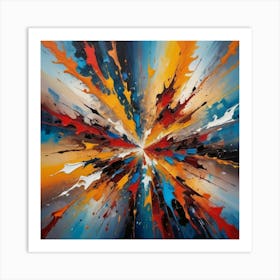 Abstract Painting 57 Art Print