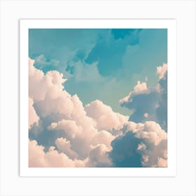 Clouds 1 Art Print