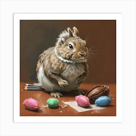 Easter Bunny 15 Art Print