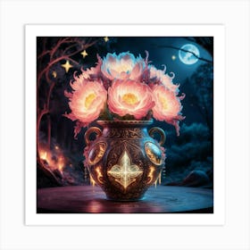 Night Of Flowers Art Print