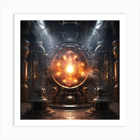 Proton fusion 16 Art Print