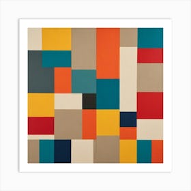 Squares 2 Art Print