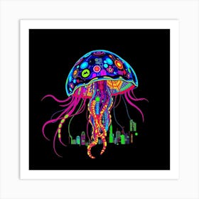 Jellyfish 11 Art Print