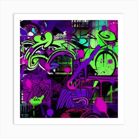 Graffiti Art 2 Art Print