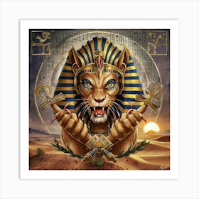 Egyptian Sekhmet Art Print