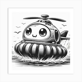 Hovercraft 4 Art Print