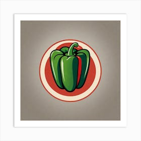 Green Pepper 7 Art Print