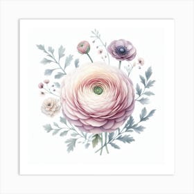 Ranunculus Art Print