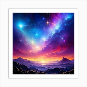 Nebula 27 Art Print