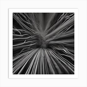 Spiral Of Wires Art Print