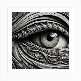 Eye Of The Beholder Art Print