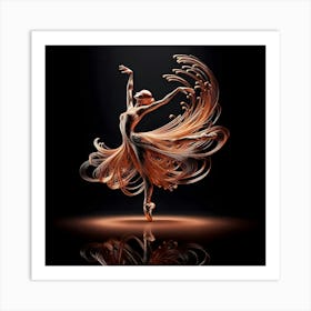 Abstract Dancer 1 Art Print