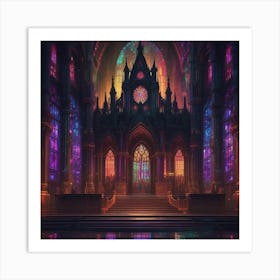 Gothic Cathedral 18 Art Print