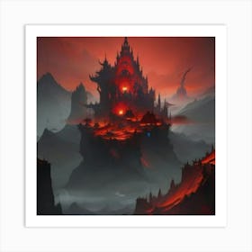 Castle In The Sky Art Print