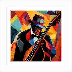 Jazz Musician 64 Art Print