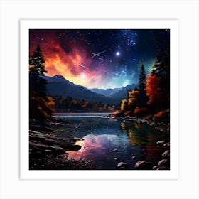 Night Sky Art Print