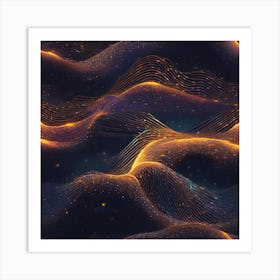 Rolling light Art Print