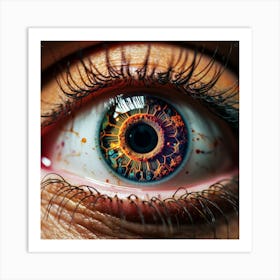 Eye of BOT Art Print