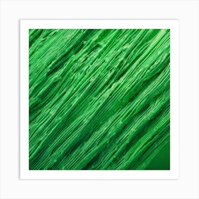 Green Background 5 Art Print