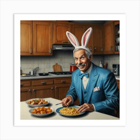 Easter Bunny 36 Art Print