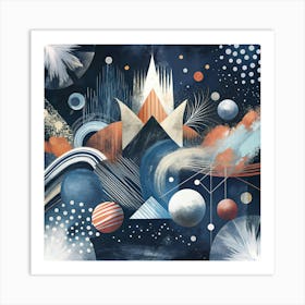 Abstract Painting 238 Art Print