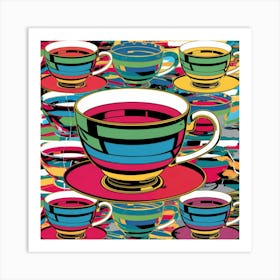 Tea Art 184 Art Print