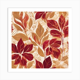 Autumn Leaves 6 Art Print