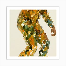 Leaves On The Floor Art Print