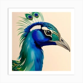 Peacock Art 2 Art Print