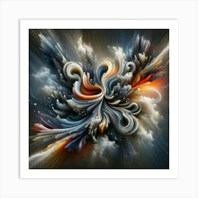 Abstract Painting 3 Art Print