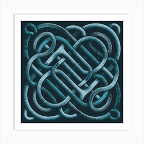 A Detailed Illustration Of A Celtic Knot Zpdy J7erfml7uuydeeyea Ftxvpu8ht6mwjrunxsnz A Art Print