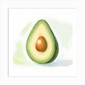 Avocado 1 Art Print