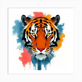 Tiger 7 Art Print