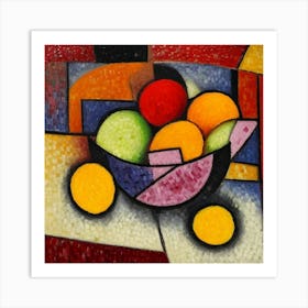 Fruit In A Basket Art Print