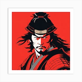 Samurai Warrior Art Print