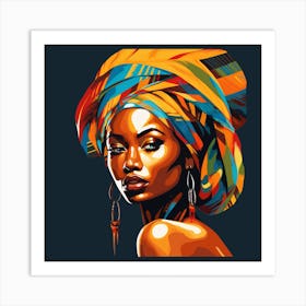 African Woman 13 Art Print