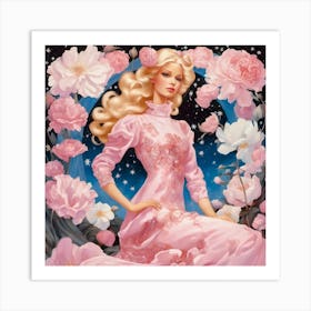 Barbie In Pink Art Print