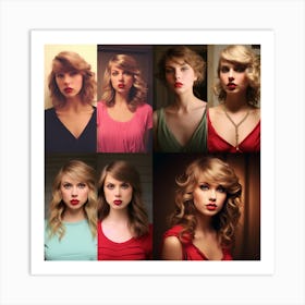 Taylor Swift Versions Art Print