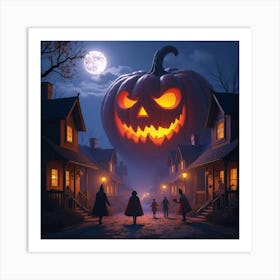 Halloween time Art Print