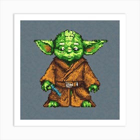 Star Wars Yoda Art Print