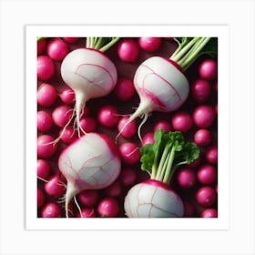 Radishes 5 Art Print