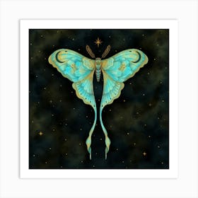 Luna Moth Art Print