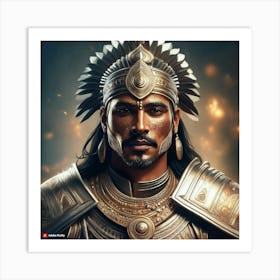 Indian Warrior Art Print